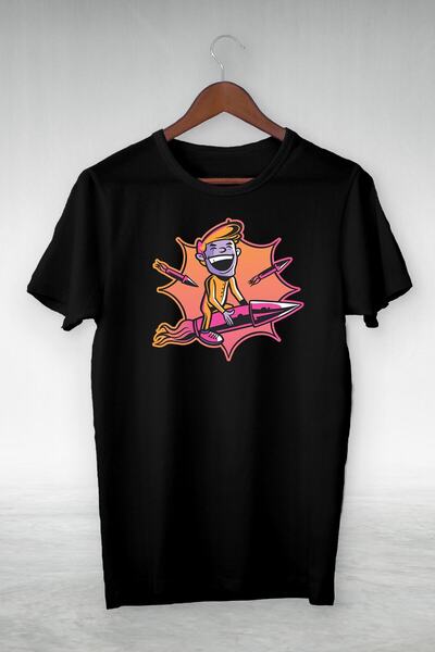 donamod Μπλουζάκι Unisex με μαύρο στάμπα