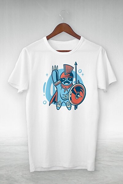 donamod تيشيرت نسائي أبيض بتصميم Vip Gsc-390