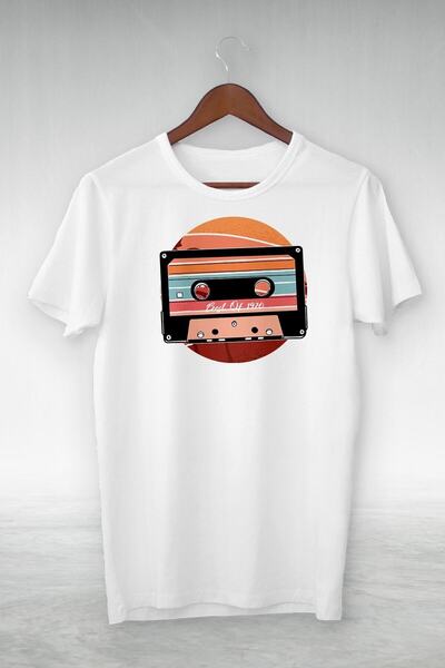 donamod Unisex Λευκό T-shirt Gsc-223