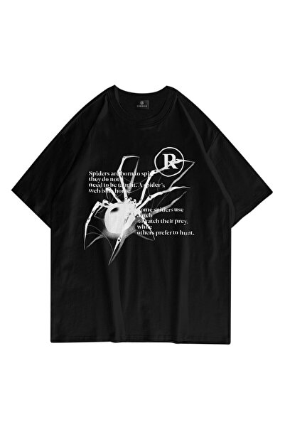 donamod Tricou unisex R Spider Negru