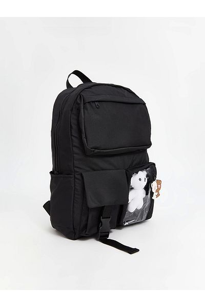 LC Waikiki Lcw Accessories Black Girl's School Bag with Laptop Compartment
