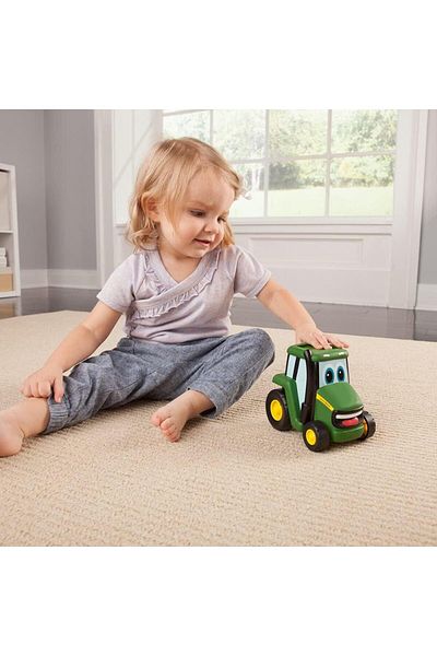 Tomy Tractoras De Jucarie Cu Buton, John Deere