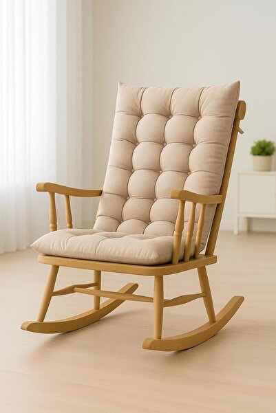 ELF CONSEPT Sallanan Sandalye Minderi 50x120 Cm Bank Minderi Boncuk Silikon