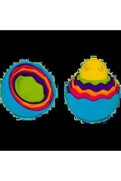 Tomy Toomies Hide and Seek Nested Eggs - Blue 73080