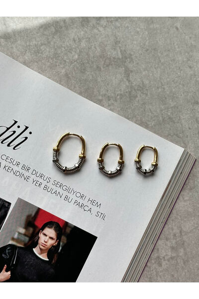 Serenity Atelier Yeni Sezon Vida Model 3'lü Küpe