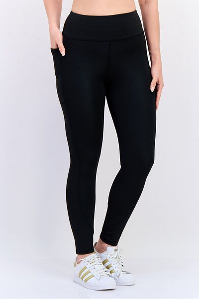 Koton Women Solid Pull On Leggings, Black