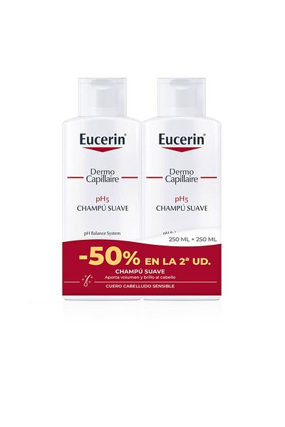 Eucerin Ph5 Mildes Shampoo Packung 2 X 250 ml