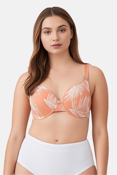 Triumph Women Allover Underwired Padded Bra, Multicolor