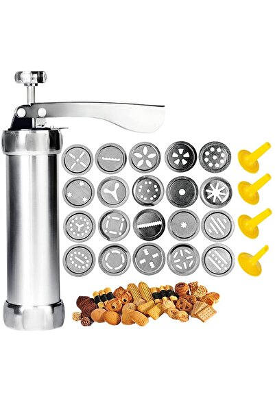 Generic Cookie maker set, with multiple molds and nozzles.