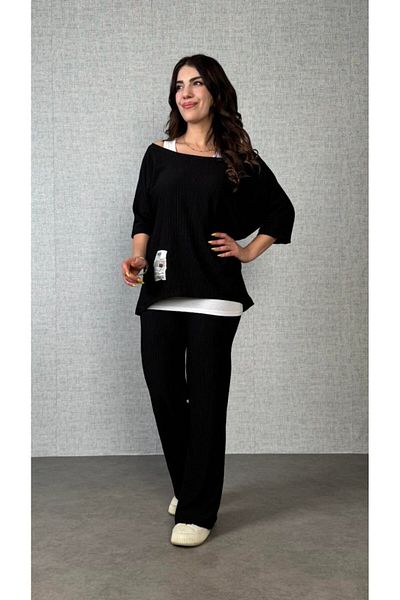 leyla sanat sanata yeni bir bakış açısı Leyla New Perspective on Art Women's Short Sleeve Off-The-Shoulder Batwing Sleeve Wrap-Around Blouse