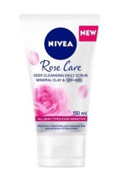 NIVEA Rose Care Daily Deep Cleansing Scrub 150 ml