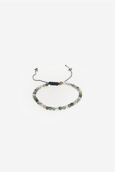 ALTINYILDIZ CLASSICS Men's Green Natural Stone Bracelet
