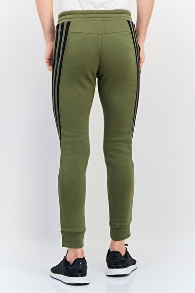 adidas Men Sportswear Fit Brand Logo Outdoor Sweatpants, Olive