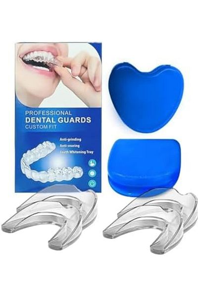 L&Wen Dental Guards for Teeth Grinding and Anti-Clenching, Professional Shapeable Mouth Guard for Gr