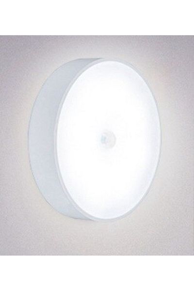 Choice BROWN Rechargeable Wireless Intelligent Body Sensor Light Warm Light White Light Home Aisle Bedroom