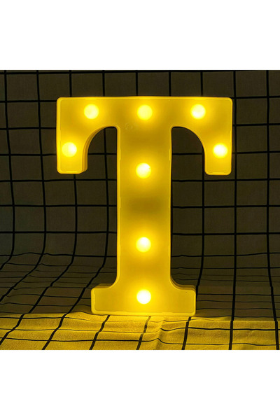 Choice35 22cm T 22cm LED warm light letters and numbers, using batteries as a...