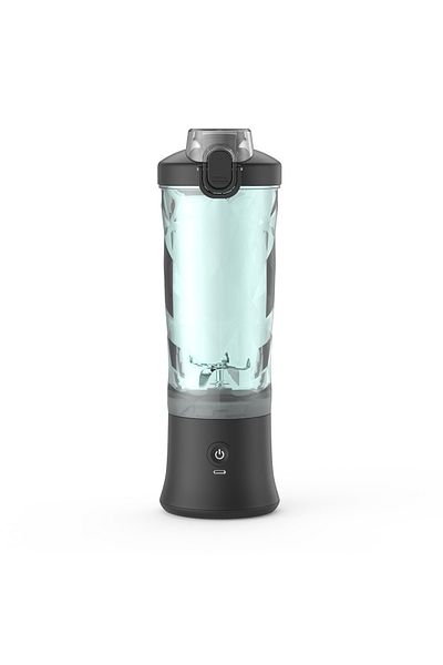 Choice1 black Portable Blender 600ML Electric Juicer Fruit Mixers 4000mAh USB Rechargeable Smoothie Mini Ble