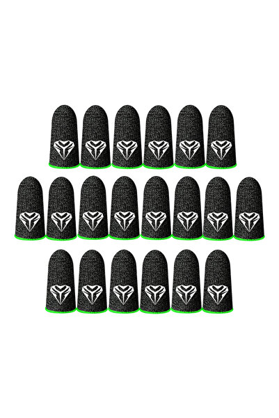 Choice 10 أزواج من قفازات الإبهام الخضراء، 1-10 أزواج من قفازات الأصابع المقا...