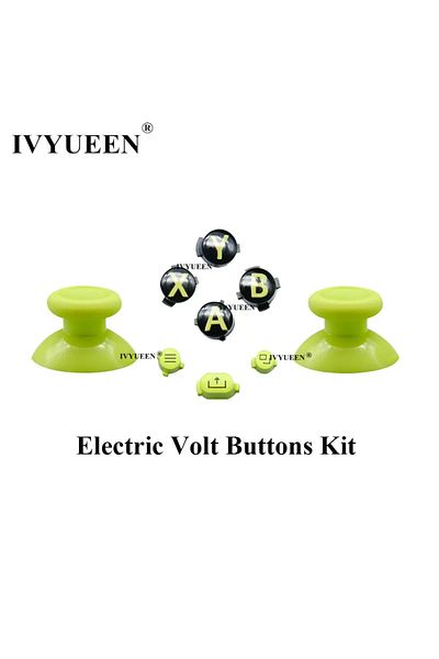 Choice Electric Volt IVYUEEN for XBox Series X S Core Controller Thumbsticks ABXY View Menu Share Buttons M
