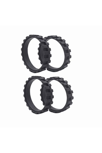 Choice 4pcs Tires for IROBOT ROOMBA Wheels Series 500, 600,700, 800 and 900,E5,I7+,S9,IROBOT 676,980,698 An