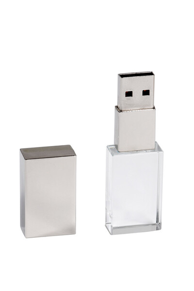 Choice 16 GB Silver USB 2.0 Flash Drive 128GB Crystal Memory Stick 64GB High Speed Pen Drives 4GB Wedding G
