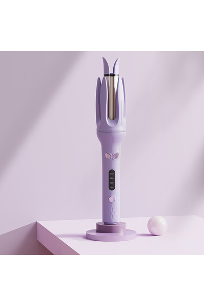 choice2 أداة تجعيد الشعر الأوتوماتيكية من يو إس بيربل، مقاس 28 مم، تعمل بالكه...