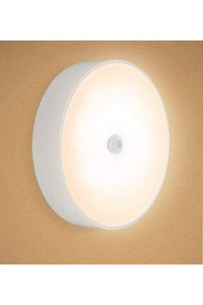 Choice Blue Rechargeable Wireless Intelligent Body Sensor Light Warm Light White Light Home Aisle Bedroom C