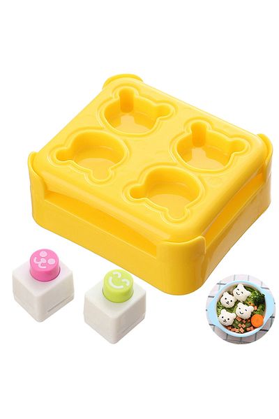 Choice onesize Kitchen Gadgets Onigiri Set for Sushi Rolls Sushi Mold Onigiri Rice Ball Bento Press Maker M