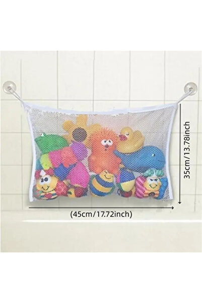 Choice C122-أبيض 34×45 سم لعبة استحمام الطفل على شكل بطة لطيفة وضفدع شبكي وحق...