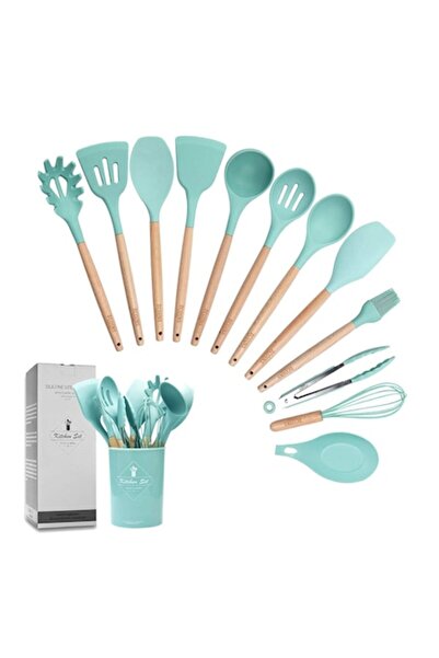 KİTCHENWARE Set ustensile de bucatarie, Kitchenware, Silicon, Verde