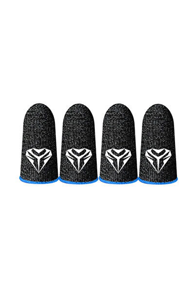 Choice زوجان من قفازات الإبهام الزرقاء من 1 إلى 10 أزواج من قفازات الأصابع ال...