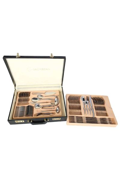 OEM Set 2 x 72 Tacâmuri din oțel inoxidabil Grunberg, 12 persoane