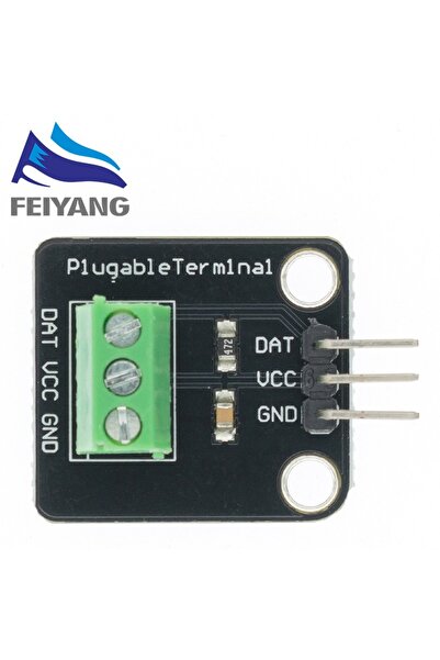 Choice1 مجموعة وحدة مستشعر درجة الحرارة DS18B20 محول DS18B20 كابل مستشعر رقمي...