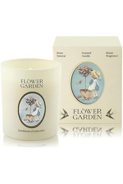 Flower Garden Scented Candle, Natural Luxury Aromatherapy Air Freshener for Bathroom Office Décor 100g-Ocean