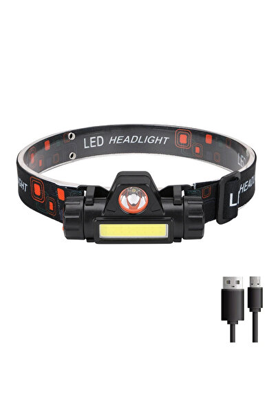 Heinast 005 1 قطعة مصباح أمامي LED صغير محمول قوي usb