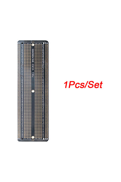 Choice4 لوحة تجارب إلكترونية قياسية ذات لحام دائم، مقاس 5.2 × 17.3 سم، قطعة و...