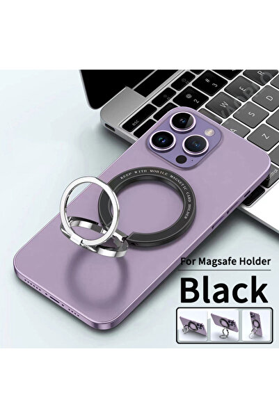 Choice حامل مغناطيسي صغير للهواتف الذكية من ماج سيف، أسود اللون، مناسب لأجهزة...