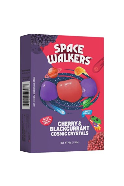 Space Walkers عبوة من 72 بلورة كونية بنكهة الكرز والكشمش الأسود [6 عبوات × 12...