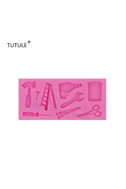 Choice pink Gadgets-DIY Hardware Tools SILICONE MOLD Includes Paint Ladder Ha...