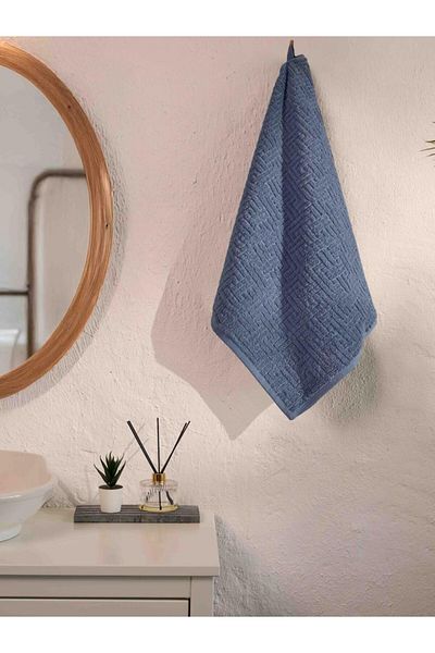 Karna Home Памучна единична кърпа жакард Karna Premium Molıs