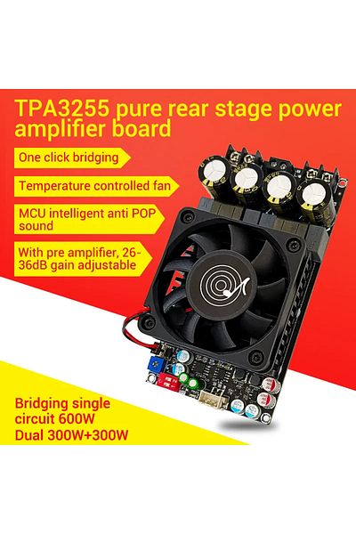 Choice 2*300 واط TPA3255 ستيريو مكبر الصوت الرقمي مجلس عالية الطاقة BTL مونو 600 واط الصوت مكبر الصوت الفرعي ...