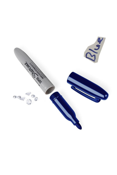 Choice Blue Creative Fake Black Marker Pen Hidden Compartment Sight Diversion Safe For Home Office Hide Nec