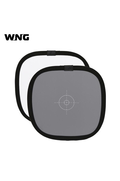 Choice لوحة تركيز 30 سم 2 في 1 بطاقة توازن اللون الأبيض الرمادية 12 بوصة 30 س...