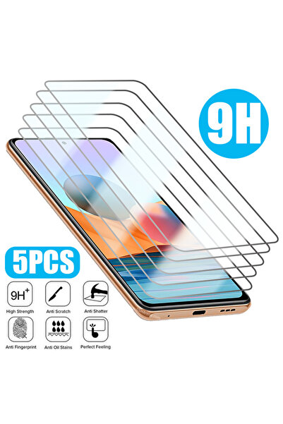 Choice45 5PCS Tempered Glass Redmi Note 11 1-5PCS Tempered Protective Glass F...