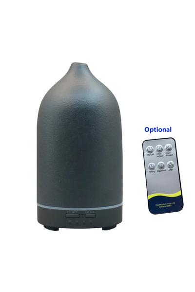 Choice مرطب هواء سيراميكي طراز أ أسود من الاتحاد الأوروبي، موزع روائح، مرطب ه...