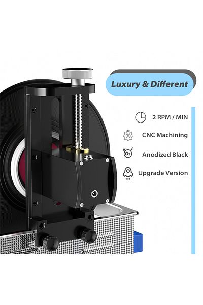Choice Record Rotat Bracket 2 Revolutions/Min With 6 Transparent waterproof clips 100V-240V adapter For ...