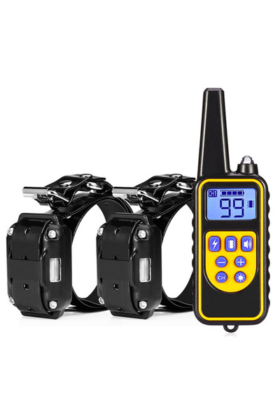 Choice طوق تدريب الكلاب الأليفة الكهربائي مزود بمقبس أمريكي لكلبين مع جهاز تح...
