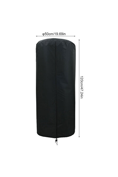 Choice B 50x120cm 420D 420D Oxford Cloth Waterproof Air Heater Cover Windproo...