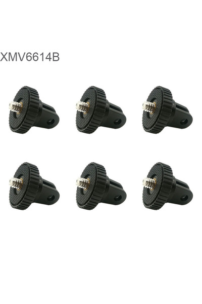 Choice مجموعة ملحقات XMV6614B لكاميرا الحركة مع مشبك سريع الفك وحامل ثلاثي القوائم لكاميرا Gopro Her