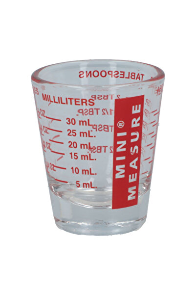 Kolder Mini Multi-Purpose Liquid and Dry Measuring Shot Glass 30 ml